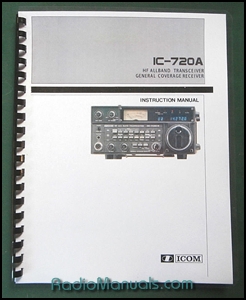 ICOM IC-720A Instruction Manual